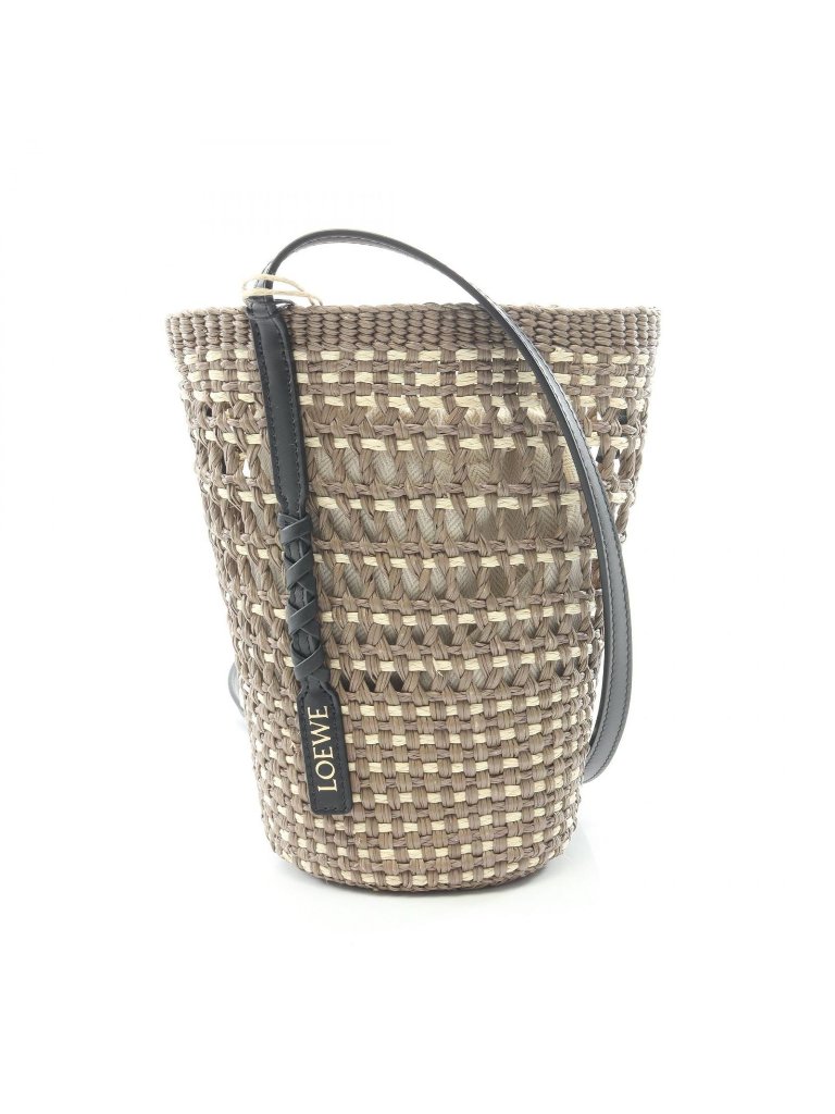 Loewe Shoulder Bag Braid Pocket Leather